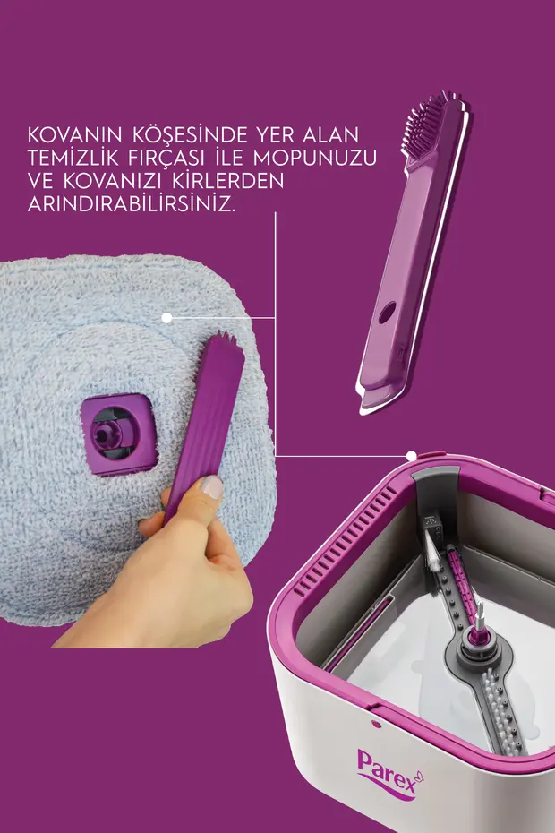 Wondero Otomatik Temizlik Seti +3 Adet Yedek Mop Wondero Otomatik Temizlik Seti +3 Adet Yedek Mop